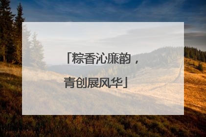 粽香沁廉韵，青创展风华