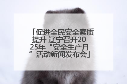促进全民安全素质提升 辽宁召开2025年“安全生产月”活动新闻发布会