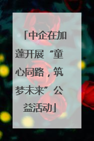 中企在加蓬开展“童心同路，筑梦未来”公益活动