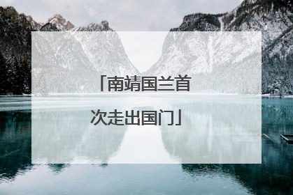 南靖国兰首次走出国门