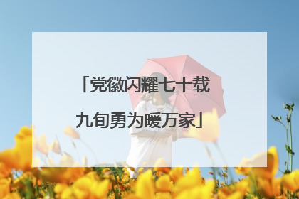 党徽闪耀七十载 九旬勇为暖万家