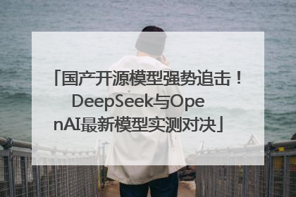 国产开源模型强势追击！DeepSeek与OpenAI最新模型实测对决