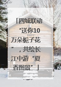 四城联动“送你10万朵栀子花”，共绘长江中游“夏香图景”