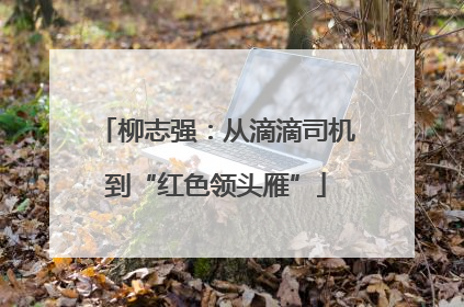 柳志强：从滴滴司机到“红色领头雁”