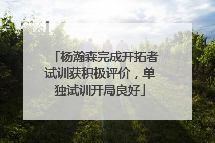 杨瀚森完成开拓者试训获积极评价，单独试训开局良好