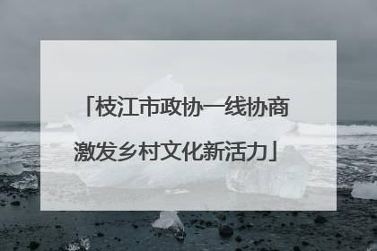 枝江市政协一线协商激发乡村文化新活力