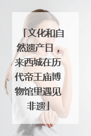 文化和自然遗产日，来西城在历代帝王庙博物馆里遇见非遗