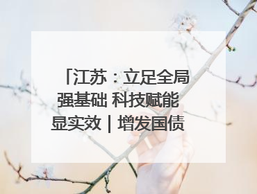 江苏：立足全局强基础 科技赋能显实效｜增发国债气象项目落地见效系列报道