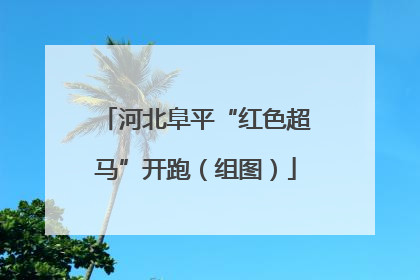 河北阜平“红色超马”开跑（组图）