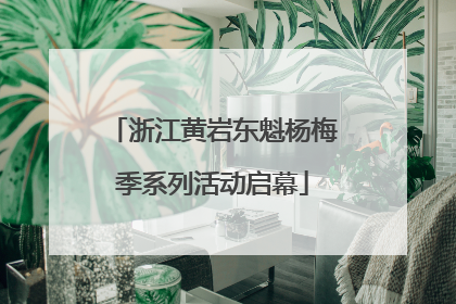 浙江黄岩东魁杨梅季系列活动启幕