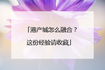 港产城怎么融合？这份经验请收藏
