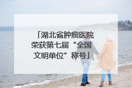 湖北省肿瘤医院荣获第七届“全国文明单位”称号