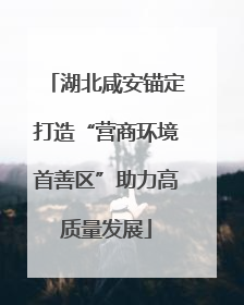 湖北咸安锚定打造“营商环境首善区”助力高质量发展