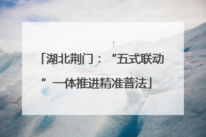 湖北荆门：“五式联动”一体推进精准普法