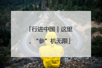 行进中国｜这里，“参”机无限