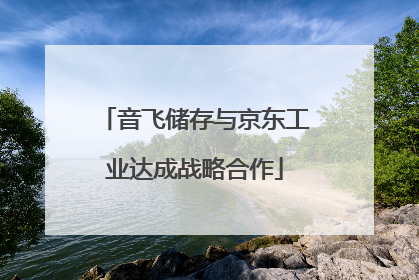 音飞储存与京东工业达成战略合作