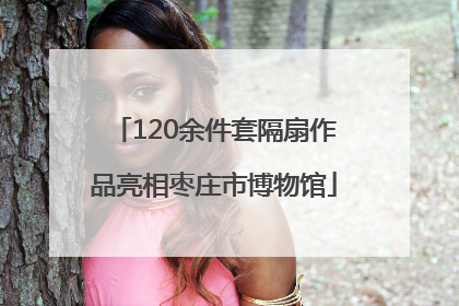 120余件套隔扇作品亮相枣庄市博物馆
