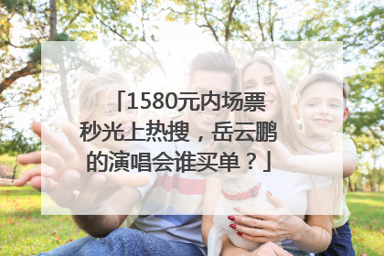 1580元内场票秒光上热搜，岳云鹏的演唱会谁买单？