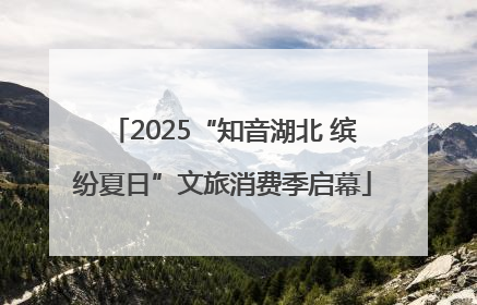 2025“知音湖北 缤纷夏日”文旅消费季启幕