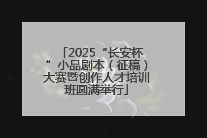 2025“长安杯”小品剧本（征稿）大赛暨创作人才培训班圆满举行