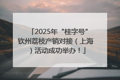 2025年“桂字号”钦州荔枝产销对接（上海）活动成功举办！