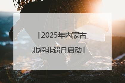 2025年内蒙古北疆非遗月启动