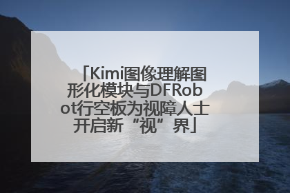 Kimi图像理解图形化模块与DFRobot行空板为视障人士开启新“视”界